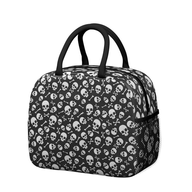 Sac à Lunch Isotherme avec Design Mandala Doré et Roses, Sac Isotherme Réutilisable avec Fermeture Éclair, Parfait pour Activités Extérieures et Déjeuner au Bureau