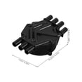 thumbnail image 2 of LITINKIMI 1Set Ignition Distributor Cap and Rotor Kit Black Stable and Sturdy Material for Car Compatibility, 2 of 8