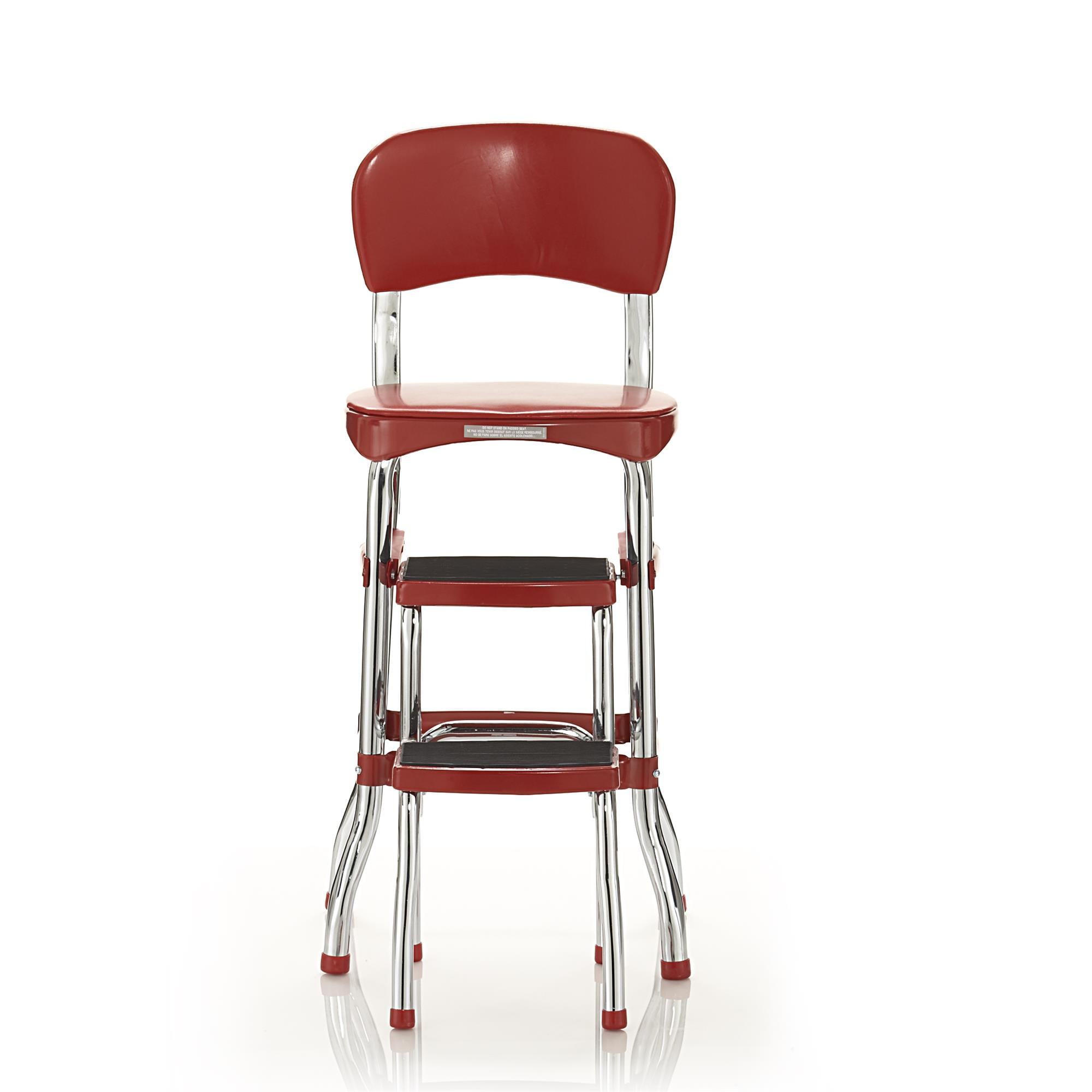 Cosco retro counter chair step stool deals