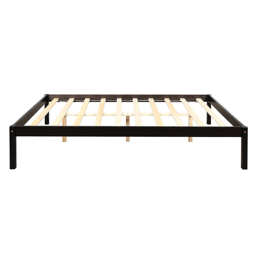 Kepooman Twin over Full Solid Wood Bunk Bed with Ladder for Bedroom Dorm, 79.5"L x 56.9"W x 59"H, Espresso Kepooman Twin over Full Solid Wood Bunk Bed with Ladder for Bedroom Dorm, 79.5"L x 56.9"W x 59"H, Espresso