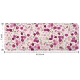 thumbnail image 7 of Pink Pioneer Flower Pattern Kitchen Rug Mat,Kitchen Runner Rugs Non Skid Washable,Decorative Kitchen Floor Mats for Kitchen,Sink,Laundry,17"x47.2", 7 of 7