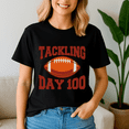thumbnail image 2 of Kids 100 Days Of School Boys 100Th Day Of School Tackling Day 100,100 Days of School Shirt,100 Day TShirt,Back to School Tee,Teacher Gift,, 2 of 5