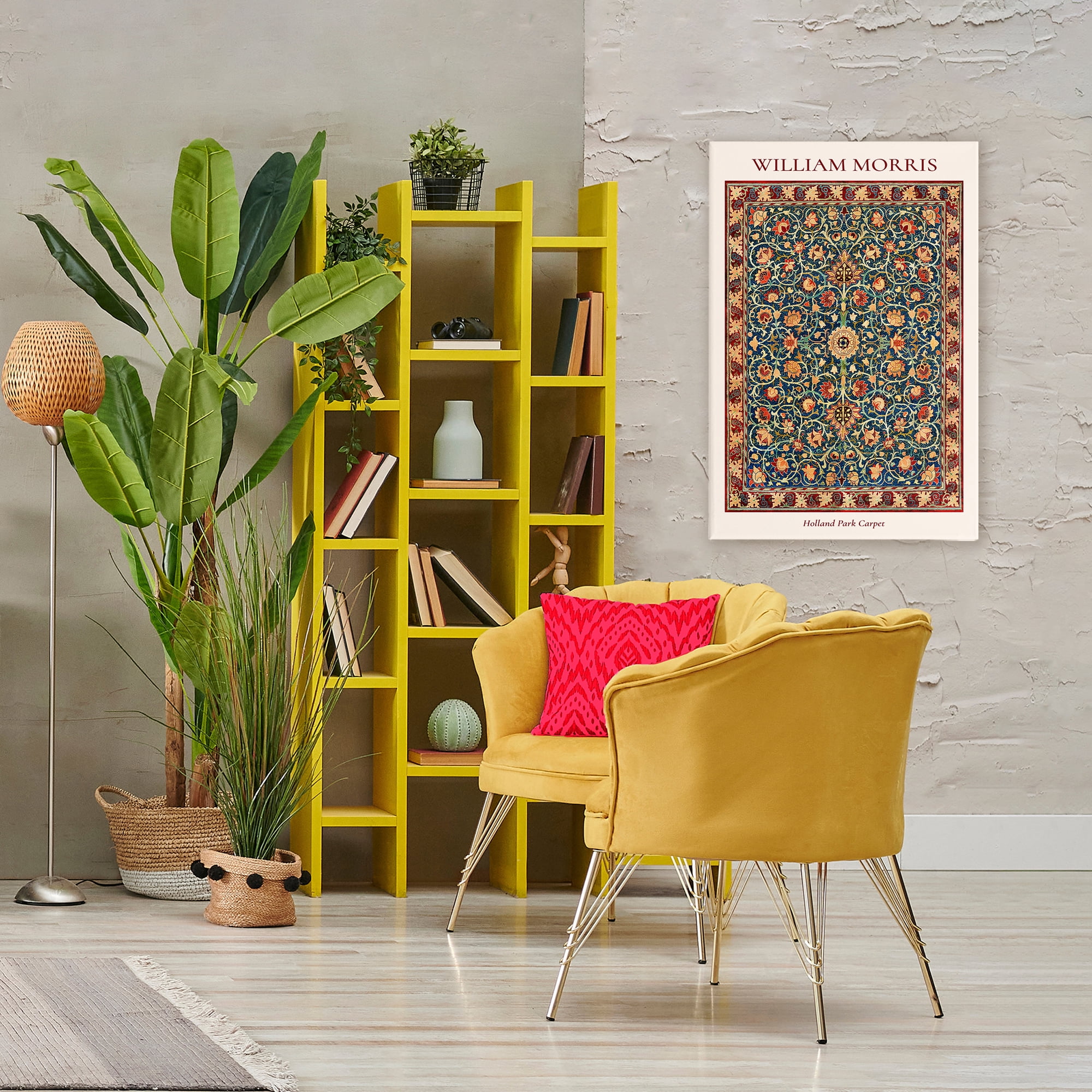 Stupell Industries Holland Park William Morris Design Canvas Wall Art, design by Vintage Hustle