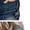 Coffee, variant on Women's Long Sleeve Button Down Shirt Knit Crew Neck Casual Basic Top
