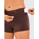 thumbnail image 5 of Shorts CRZ YOGA tiro alto 3" taupe talle chico, 5 of 5