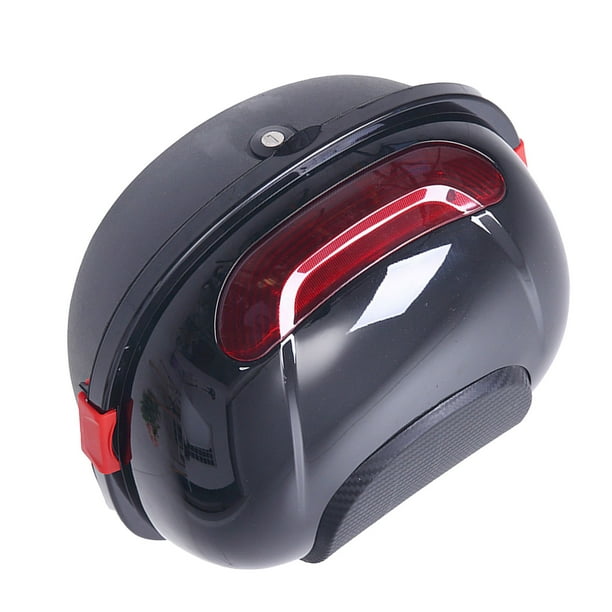 CAJA DE EQUIPAJE PARA MOTOCICLETA, KIMISS CAJA TRASERA PARA MOTOCLETA DE GRAN CAPACIDAD ABS CAJA TRASERA PARO MOTOCLETA MALETERO DE ALMACENAMIENTO PARA IMPERMABLE EN