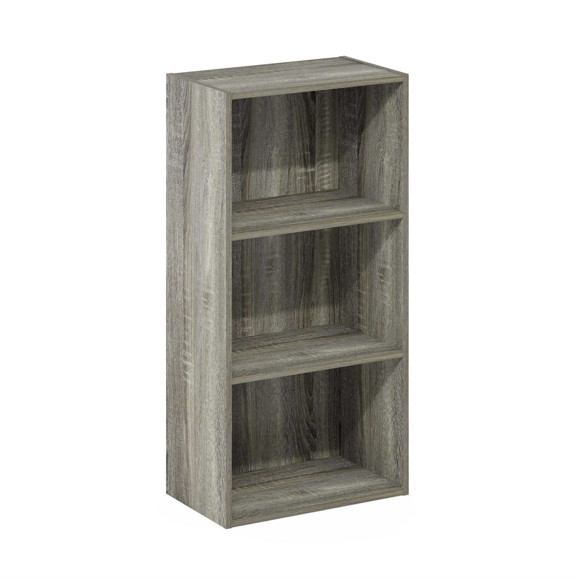 French Oak Grey Furinno Wall Mounted Shelves one size Wood 