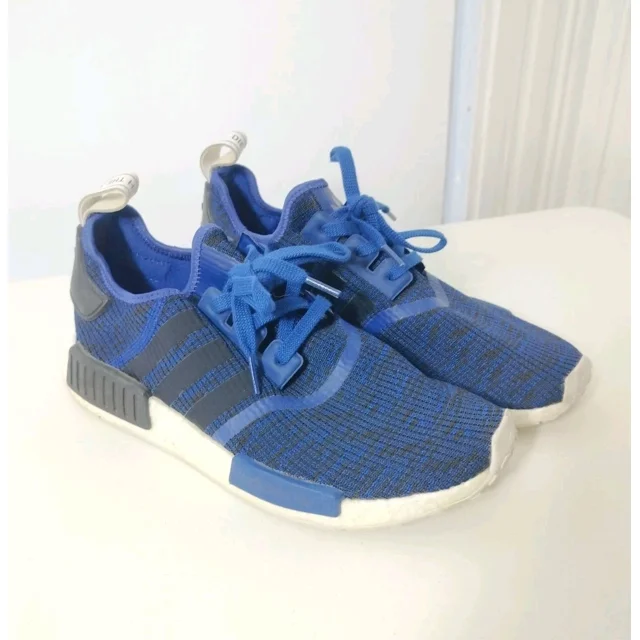 Adi - das NMD R1 Mystery Blue Boost Men's Casual Shoes Sz 10 Comfort Walking Runner