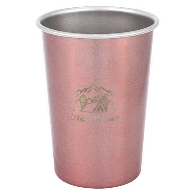 TIMIFIS Coffee Cup Outdoor Camping Stainless Steel Portable Cup Beer Tea 350ml Coffee Cup Environmental Health Beverage Cup Coffee Mugs Kitchen Gadgets