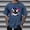 #Navy, variant on DPTALR Men's Summer Fashion Casual Round Neck Printed T-shirt,Purple, S