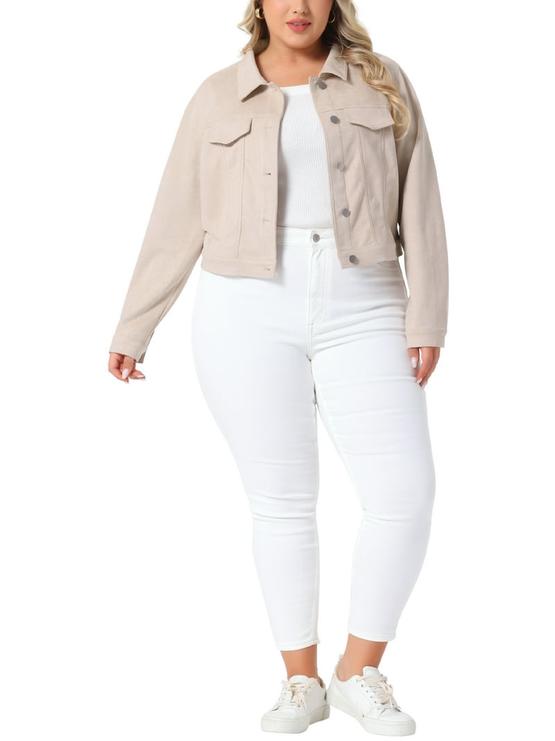HOT Agnes Orinda Womens Plus Size Jackets 3x Agnes Orinda