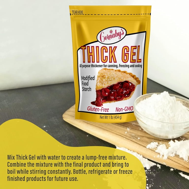 Cornaby's LLC, Thick Gel¬Æ Instant Thickener, 1 LB gluten-free