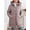 Purple, variant on Women's Lightweight Puffer Bubble Coat Hooded with Faux Fur Collar Winter Warm Outerwear