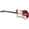 Italia Modena Classic Left-Handed Electric Guitar Red