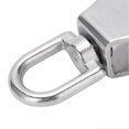 thumbnail image 3 of Stainless Steel Shell Dual Bearings Mute Pulley Block Nylon Wheel Groove 360 Degree Rotation, 3 of 5