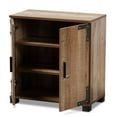thumbnail image 2 of Bowery Hill Engineered Wood Rustic Brown Shoe Cabinet Rectangular Assembly Required, 2 of 10