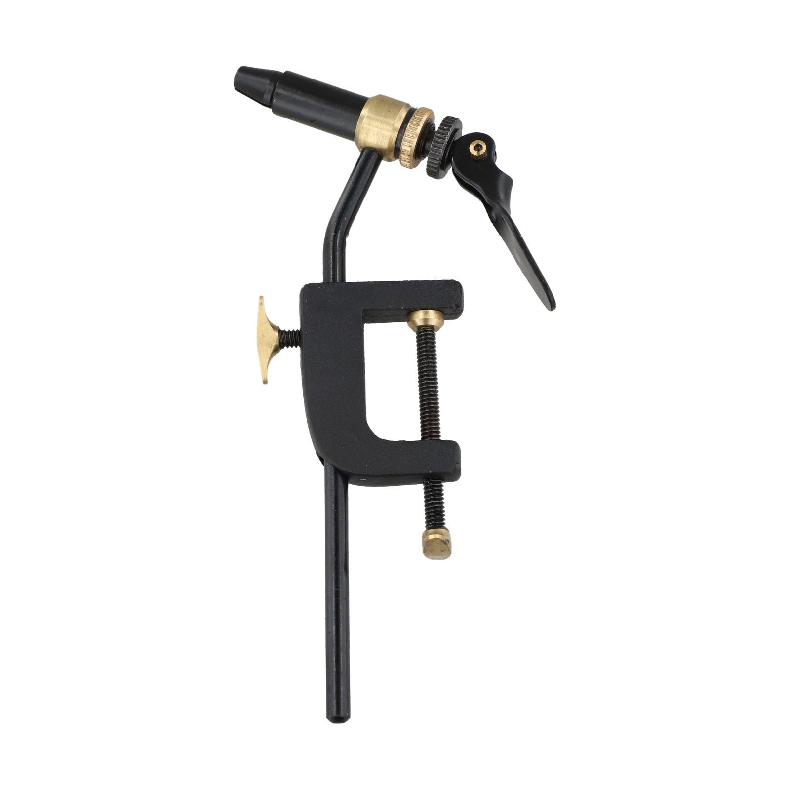 CENL Fly Tying Vise Tool Safety Holding Fishing Hook C-clamp Tying Vise With Steel Hardened Jaw Fly Fishing Tackle Kit Accessories
