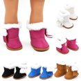 thumbnail image 1 of Bottes de Poupée Réalistes Mini 5 Paires Chaussures de Poupée Jouet Chaussures de Neige pour Poupée de 18 Po, 1 of 10