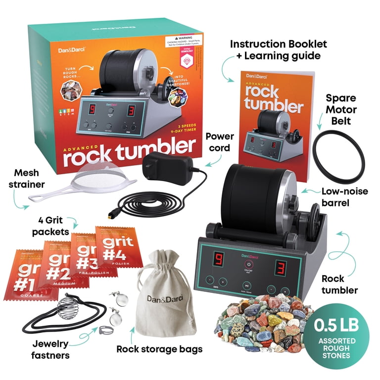 Dan&Darci Advanced Rock Tumbler Kit, Digital 9-Day Timer photo 5