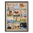 thumbnail image 3 of Cuadros Decorativos Kits de punto de cruz de paisaje estampado bordado 11CT juegos Ehuebsd de costura de tela gruesa DIY para sala de estar pasillo, 3 of 9