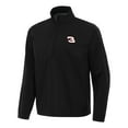 thumbnail image 2 of Men's-Antigua  Black NASCAR Brisk Quarter-Zip Pullover Jacket, 2 of 3