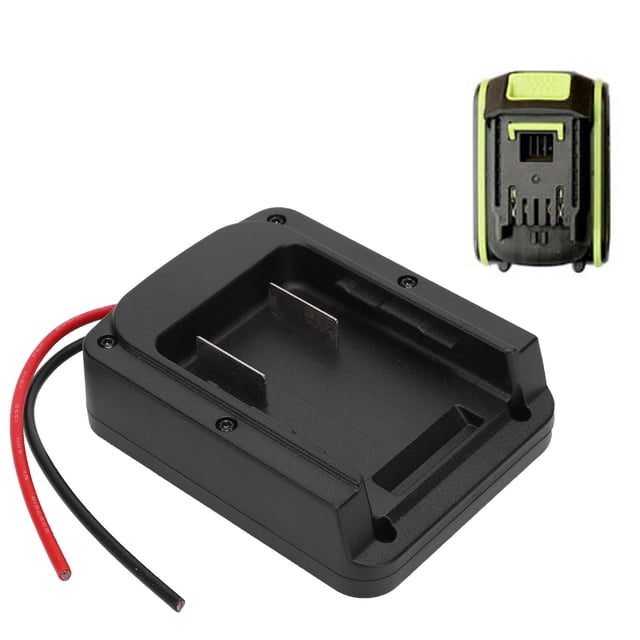 Battery Adaper, Battery Adaper for Wackers, Not Shake ABS Nickel-Plated Steel Sheet for Lithium Battery Convert
