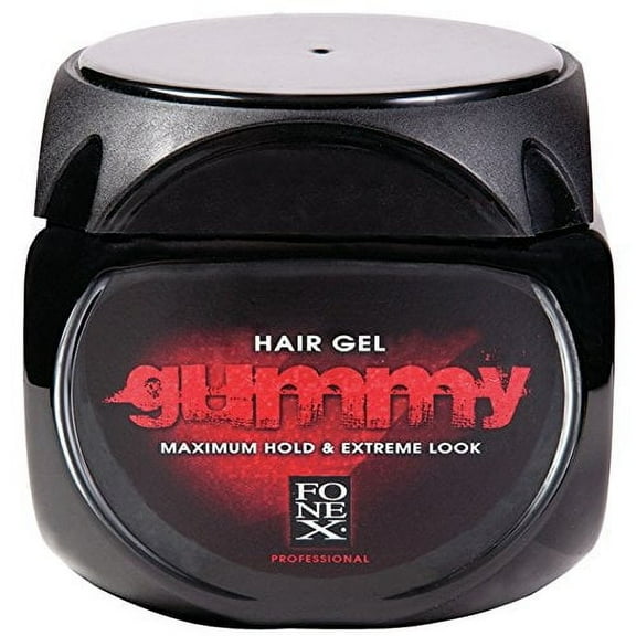 Gummy Hair Gel Maximum Hold &And Extreme Look, 17 oz