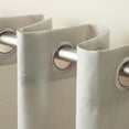 thumbnail image 4 of Exclusive Home Curtains Loha Linen Grommet Top Curtain Panel Pair, 54x108, Natural, 4 of 8