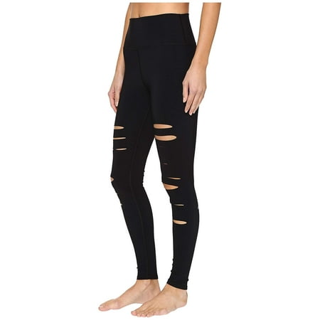 high-waist ripped warrior leggings