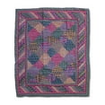 thumbnail image 1 of Tartan Log Cabin Throw, 1 of 1