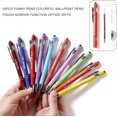 thumbnail image 5 of HSHDLDF 10PCS Office Pens Set, Retractable Ballpoint Pens, Colorful Motivational Quotes Pens, Inspirational Black Ink Pens for writing，stylus pens for touch screens, 5 of 5