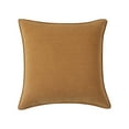 thumbnail image 2 of Hxlamzoo Chenille Herringbone Trim Sofa Pillow - Solid Color Velvet Lumbar Cushion with Polyester-Spandex Blend, 15.75x15.75x1.18 Inches for Living Room, Bedroom, Office, Car Seat Backrest Support, 2 of 6