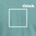 thumbnail image 3 of CafePress - Think Outside The Box - Mens Comfort Colors Shirt, 3 of 5