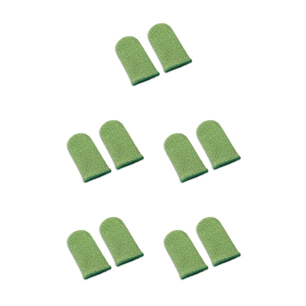 Sidaley Fundas antideslizantes de fibra de carbono para la yema del dedo, 2 piezas, pantalla táctil, juego de teléfonos móviles, Type2 NO2