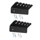 thumbnail image 4 of 2 clips para cables de acrílico, prácticos para cables USB y cargadores. Negro, 4 of 7