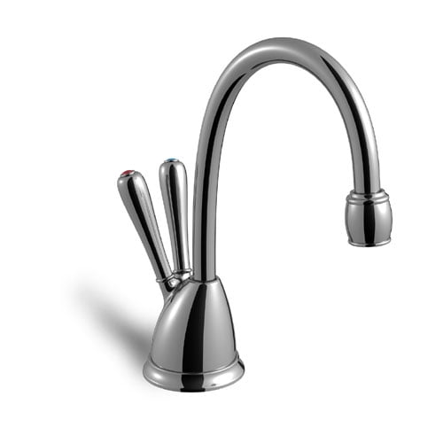 Insinkerator HcViewSs Instant Hot Water Dispenser, Double Handle Hot
