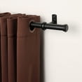 thumbnail image 3 of Soportes de Barra de Cortina Montados en el Techo, Soporte de Techo Resistente para Soporte de Barra de Cortina de 1 Pulgada (Juego de 16, Negro), 3 of 9