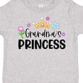thumbnail image 4 of Inktastic Grandma's Princess Crown and Flowers Girls Toddler T-Shirt, 4 of 5