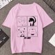 thumbnail image 3 of Camiseta estampada de Manga Anya Forger para mujer, remera de Anime Rosa divertida de la familia Spy X, playera informal Harajuku de Manga corta para mujer, 3 of 5