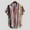 Wine, variant on ALLLIST Cotton Mens Shirts with Pockets Short Sleeve Button Down Shirts Color Block Red Casual Mens Clothing