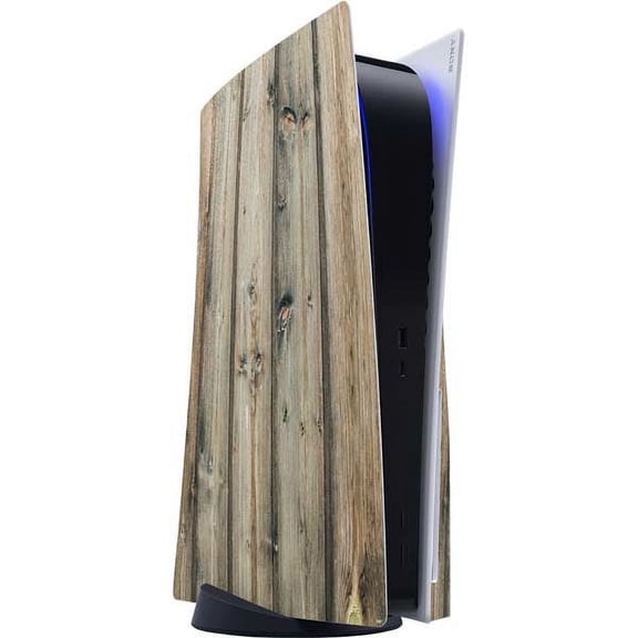 Skinit Wood Natural Weathered Wood PS5 Console Skin