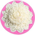 thumbnail image 4 of Nvzi Lace Flower Silicone Mold for Candle, Soap, Fondant, Cake Decorating, Chocolate, Candy,Ploymer Clay, 4 of 5