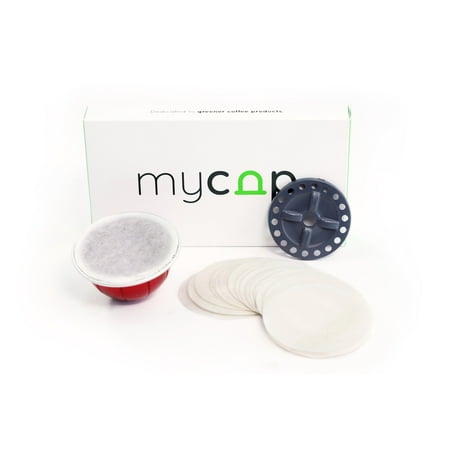 

My-Cap s Grey Cap to Reuse Capsules for Nespresso® VertuoLine Brewers