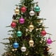 thumbnail image 4 of Set de colgantes para árbol de Navidad de colores alienígenas • 12 adornos de plástico inquebrantables • 3 cm de forma única • decoración festiva para árbol, corona y guirnalda, 4 of 5