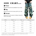 thumbnail image 6 of Mrmall Mens Wide Leg Jeans Baggy Y2K Hip Hop Loose Fit Denim Trousers Skater Jeans Streetwear, 6 of 6