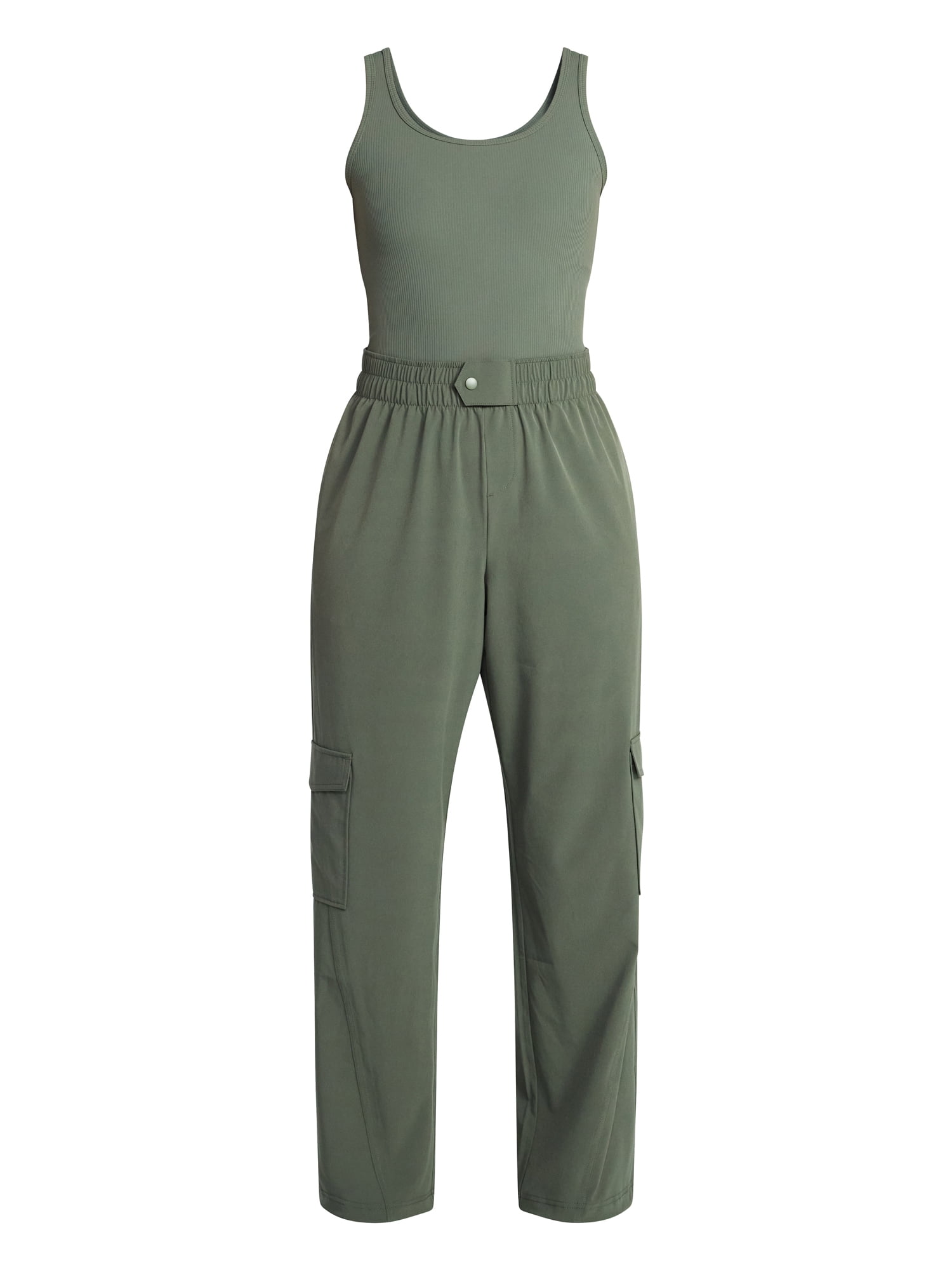 Avia Women's Sleeveless Jumpsuit, Sizes XS-XXXL