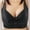 Black, variant on "HOMBOM Women Bras,Woman's Fashion Plus Size Wire Free Comfortable Push Up Hollow Out Bra Underwear"