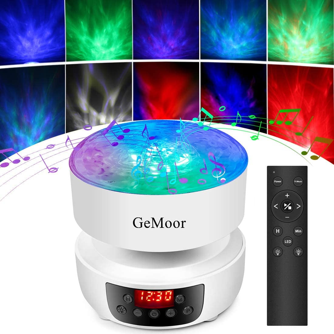 Night Light for Kids Ocean Wave Projector Night Light ...