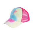 thumbnail image 4 of Women's Ponytail Baseball Cap Tie Dye Hat Sun Protection Girls Cap Baseball Cap, 4 of 4