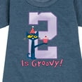 thumbnail image 3 of Pete the Cat -  Happy 2nd Birthday - Toddler And Youth Girls Fleece Dress, 3 of 6
